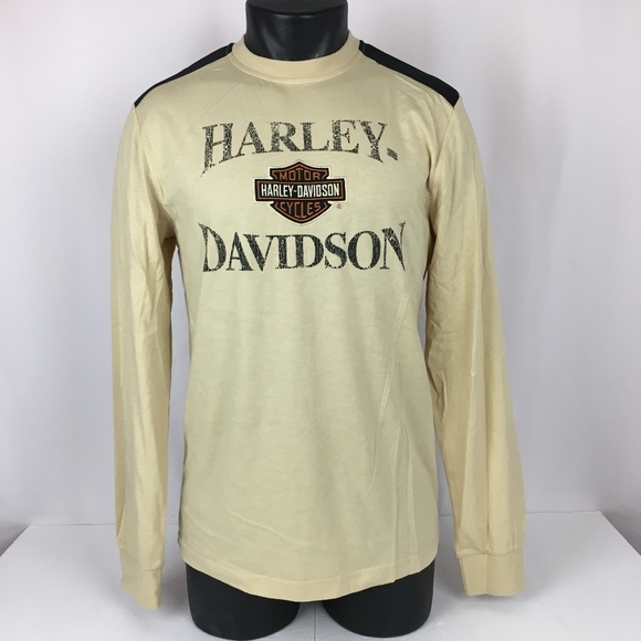 Harley-Davidson Other - NWT Harley-Davidson Mens M LS T-Shirt Bar Shield